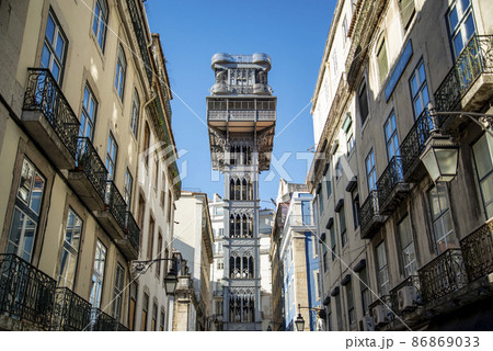 PORTUGAL LISBON ELEVADOR SANTA JUSTA PORTUGAL LISBON ELEVADOR SANTA JUSTA 86869033