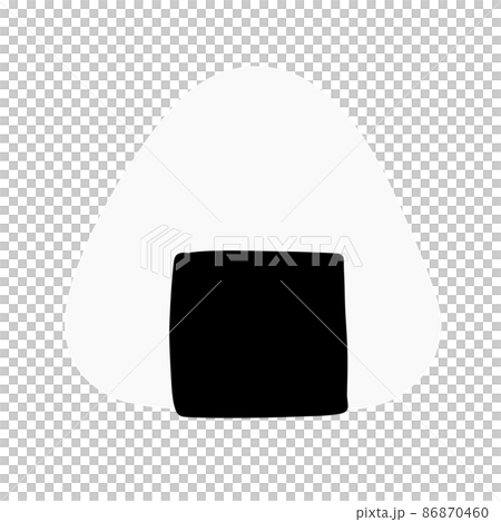 飯糰圖標樣式插圖 86870460