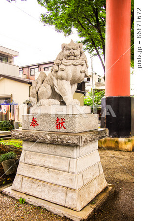 大宮氷川神社　鳥居　守り神 86871672