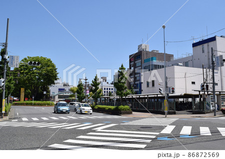 さいたま市南区 南浦和駅西口の街並み さいたま市南区 南浦和駅西口の街並み 86872569