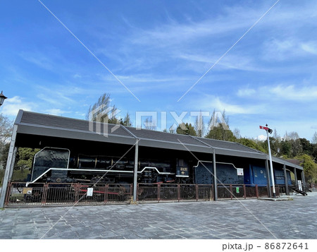 三田市　機関車のある公園～はじかみ池公園～ SL D51 側面より 86872641