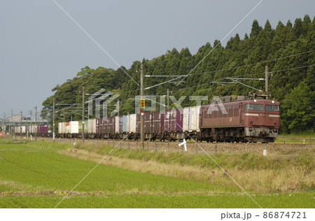 北陸本線　大聖寺－牛ノ谷　JR貨物　EF81-30（富山） 86874721