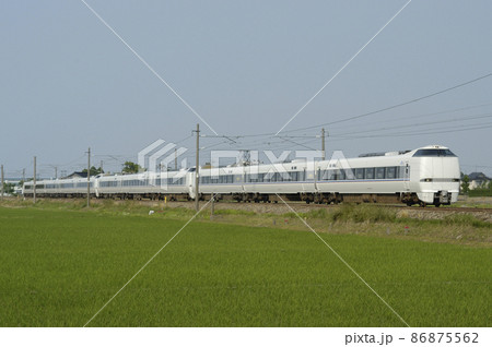 北陸本線 石動-福岡 JR西日本 683系 S25+S23+S04編成(金沢) しらさぎ 北陸本線 石動-福岡 JR西日本 683系 S25+S23+S04編成(金沢) しらさぎ 86875562