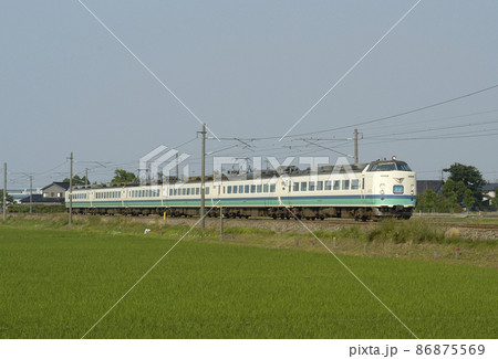 北陸本線　石動－福岡　JR東日本　485系　T17編成（新潟）　北越 86875569