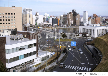 幣舞橋とロータリー 北海道釧路市 幣舞橋とロータリー 北海道釧路市 86876029