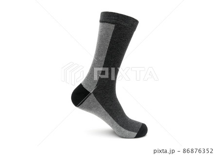 foot sock isolated on white background foot sock isolated on white background 86876352
