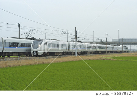 北陸本線　加賀笠間－美川　JR西日本　683系　T21＋T17編成（金沢）　サンダーバード 86879227