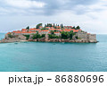 Sveti Stefan island, Budva riviera, Montenegro 86880696