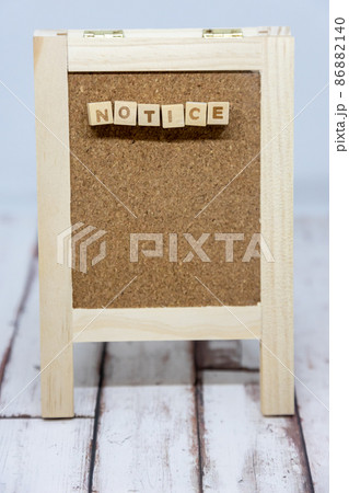 コルクボードフレーム NOTICE コルクボードフレーム NOTICE 86882140