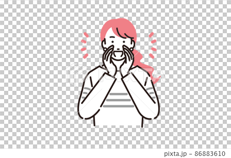 女性打電話給一個人 女性打電話給一個人 86883610