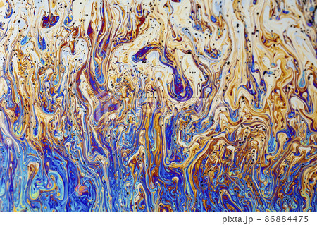 石鹸膜の表面模様 石鹸膜の表面模様 86884475