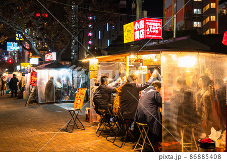 《福岡県》博多中洲・屋台 86885408
