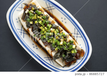 中華料理の定番ピータン豆腐 86885727
