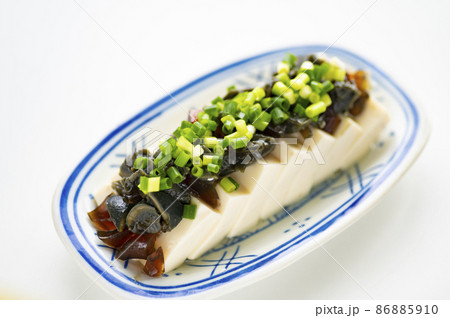中華料理の定番ピータン豆腐 86885910