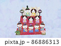 雛人形のイラスト 86886313