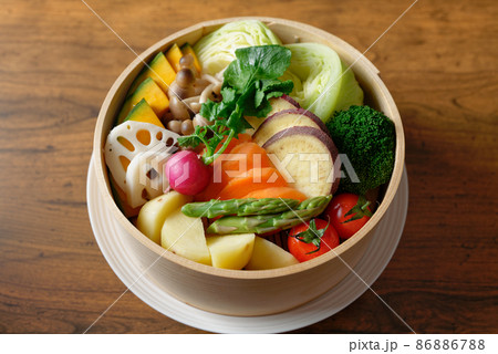 野菜のせいろ蒸し 86886788
