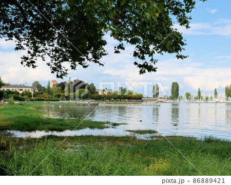 ボーデン湖の風景 スイス・アルボン Arbon ボーデン湖の風景 スイス・アルボン Arbon 86889421