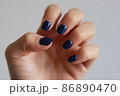 ショートネイル 86890470