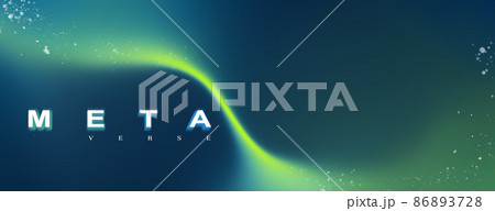 Metaverse. Future vitrual universe. Digitally abstract background.  86893728