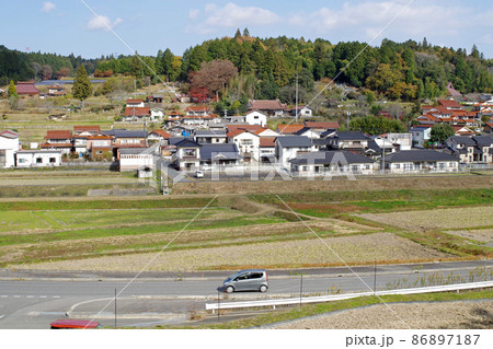 広島県世羅西町の街並 86897187