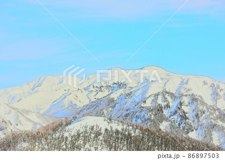 白山国立公園 白山 冬山 白山国立公園 白山 冬山 86897503