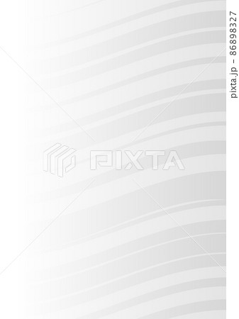 弧を描いた線の背景　（背景素材）　グレー 86898327