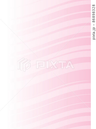 弧を描いた線の背景　（背景素材）　ピンク 86898328