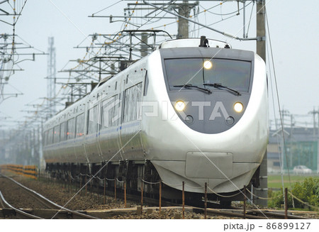 北陸本線　美川－加賀笠間　JR西日本　681系　T12＋T06編成（金沢）　サンダーバード 86899127