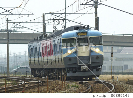 北陸本線　加賀笠間－美川　JR西日本　415系800番台　C02編成（金沢） 86899145