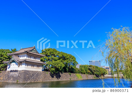 【東京の都市風景】皇居周辺の風景 86900371