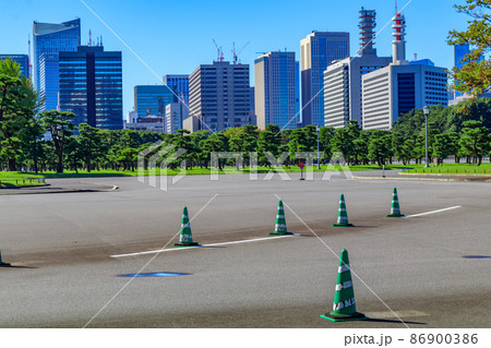 【東京の都市風景】皇居周辺の風景 86900386