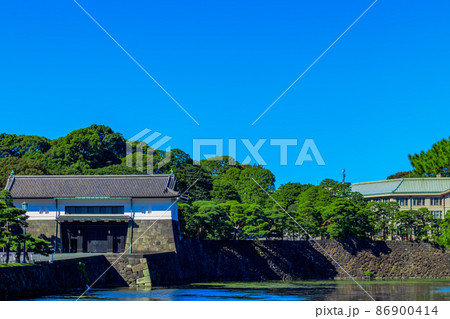 【東京の都市風景】皇居周辺の風景 【東京の都市風景】皇居周辺の風景 86900414
