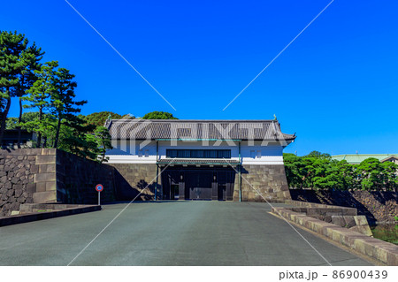 【東京の都市風景】皇居周辺の風景 【東京の都市風景】皇居周辺の風景 86900439