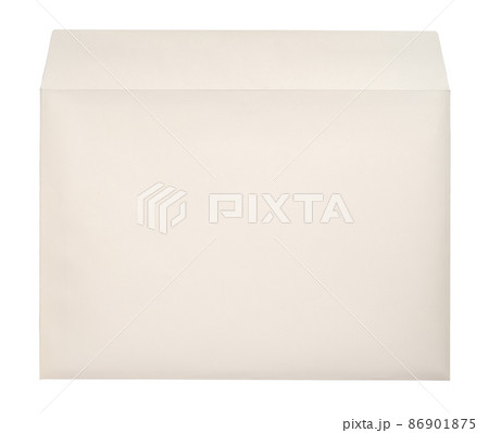 White envelope C4 isolated background. top view White envelope C4 isolated background. top view 86901875