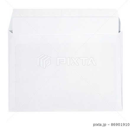 Blank envelope isolated on white background 86901910