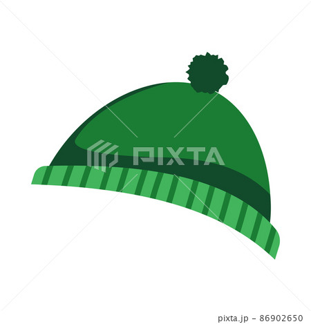 Flat Hat Illustration 86902650