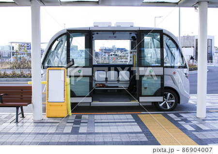 羽田イノベーションシティ~第3ターミナル間のアクセスEVバス(グレー) 羽田イノベーションシティ~第3ターミナル間のアクセスEVバス(グレー) 86904007