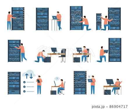 System Admin Icon Set System Admin Icon Set 86904717