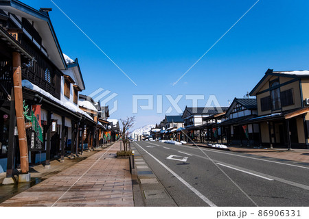 三国街道塩沢宿牧之通り(新潟県南魚沼市) 三国街道塩沢宿牧之通り(新潟県南魚沼市) 86906331