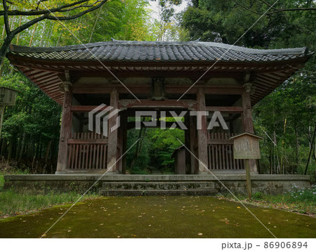 京都府 勝持寺(花の寺) 仁王門 86906894