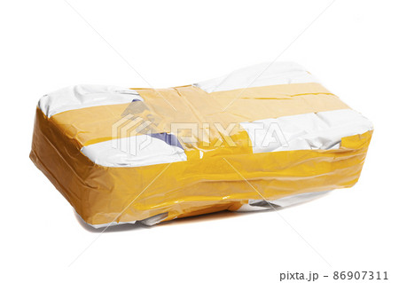Package closed by shipping packaging tape 86907311