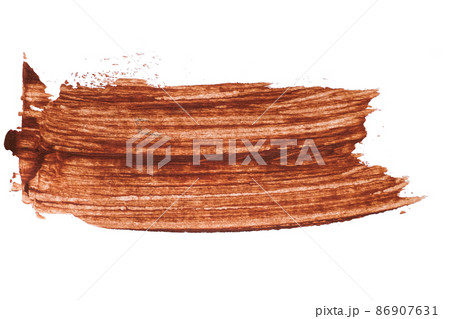abstract acrylic watercolor paint brush stroke texture isolated on white background for logo and banner. design, creative, and illustration. abstract acrylic watercolor paint brush stroke texture isolated on white background for logo and banner. design, creative, and illustration. 86907631