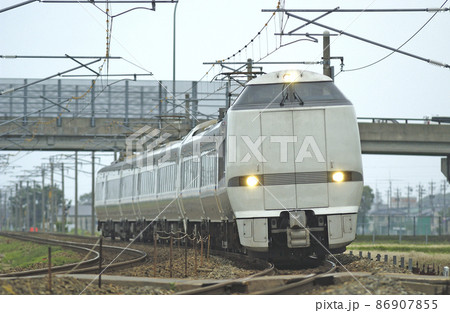 北陸本線　加賀笠間－美川　JR西日本　683系　S26＋S05編成（金沢）　しらさぎ 86907855