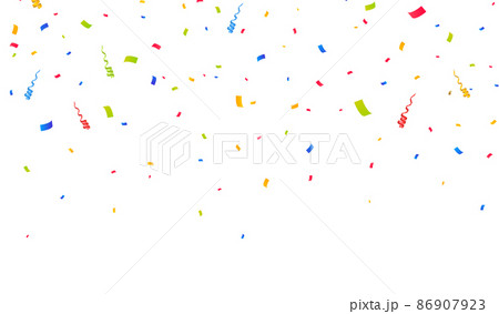 Confetti background. Party confetti pieces 86907923