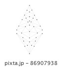 Ethereum symbol isolated on white background. 86907938