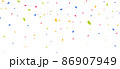 Confetti background. Party confetti pieces 86907949