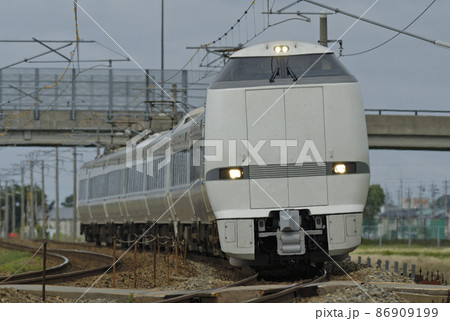 北陸本線　加賀笠間－美川　JR西日本　683系　S27＋S02編成（金沢）　しらさぎ 86909199