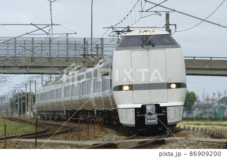 北陸本線　加賀笠間－美川　JR西日本　683系　S22＋S21＋S08編成（金沢）　しらさぎ 86909200