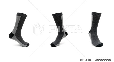 sock isolated on white background close up 86909996