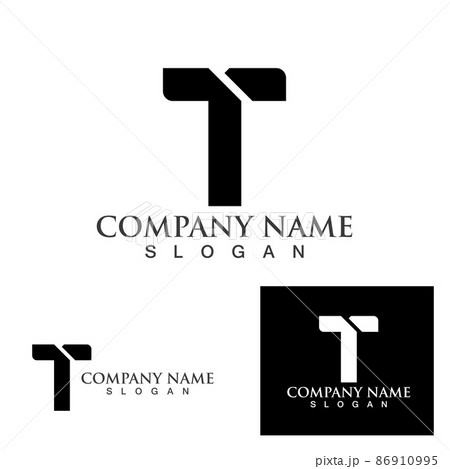 T logo and symbol vector 86910995